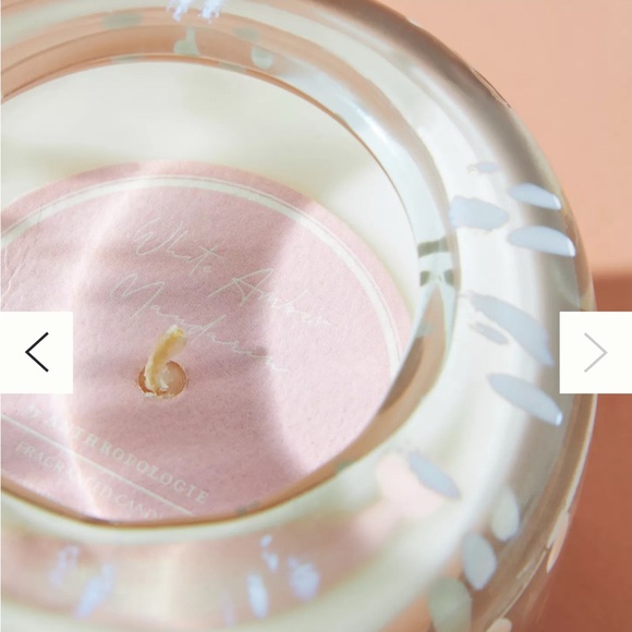 Anthropologie Lavender Glass Candle Holder GIANT - Picture 2 of 4